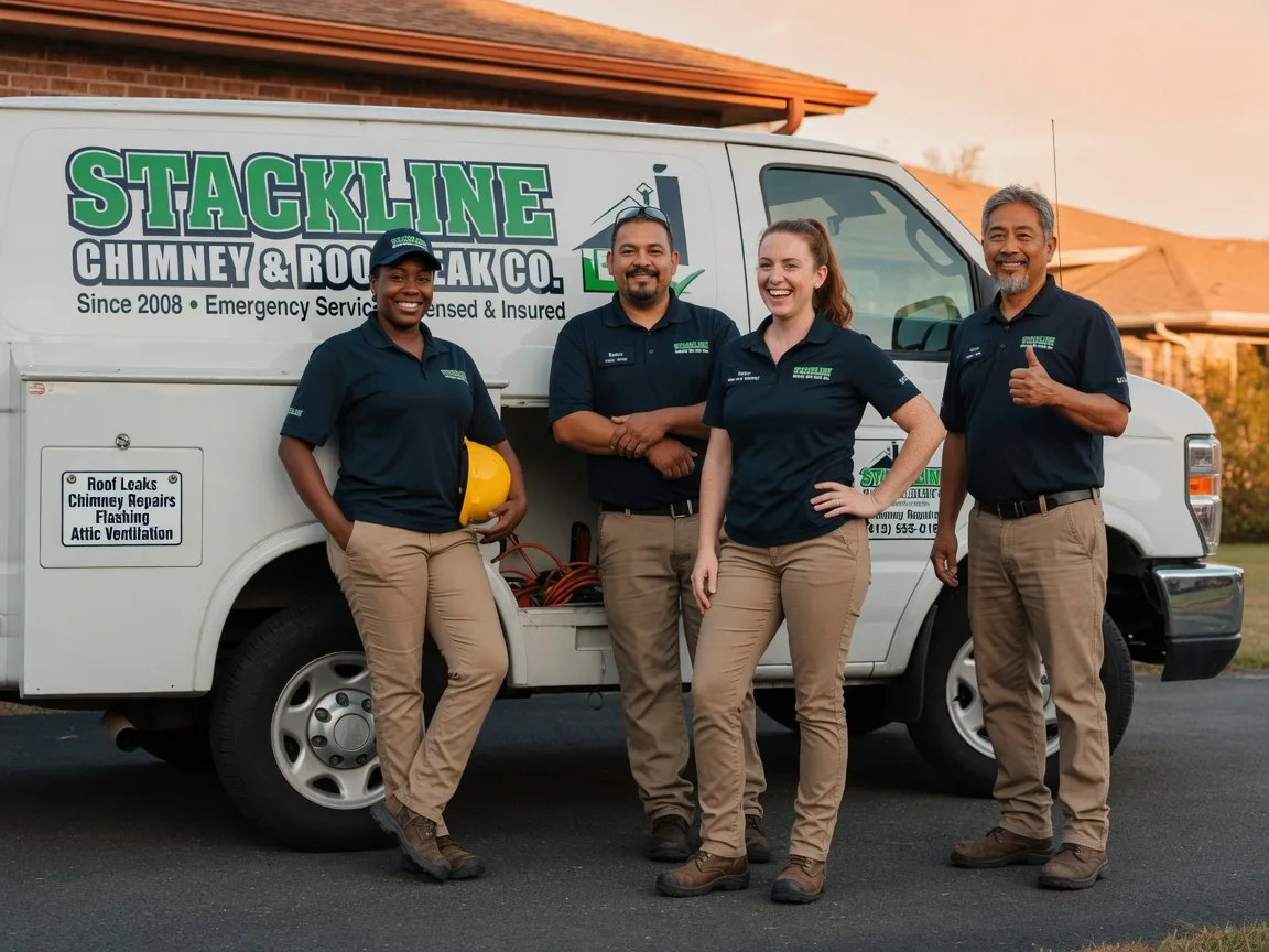 Chimney flashing repair company in Deerbrook, WI